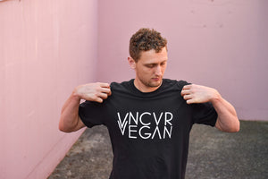 "VNCVR VEGAN" - Black Shirt