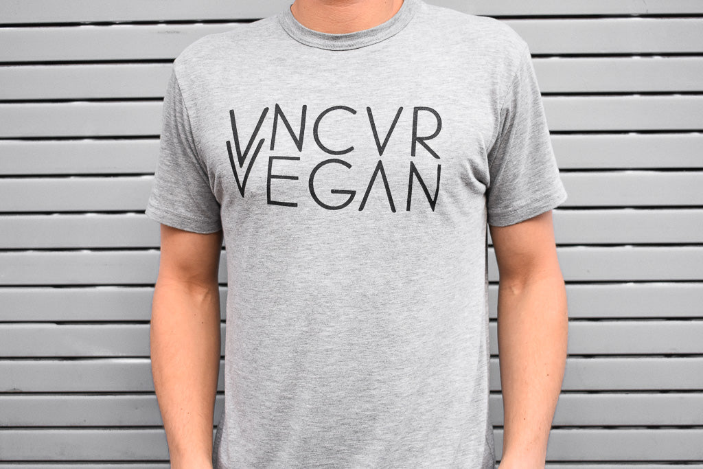 "VNCVR VEGAN" Grey Shirt