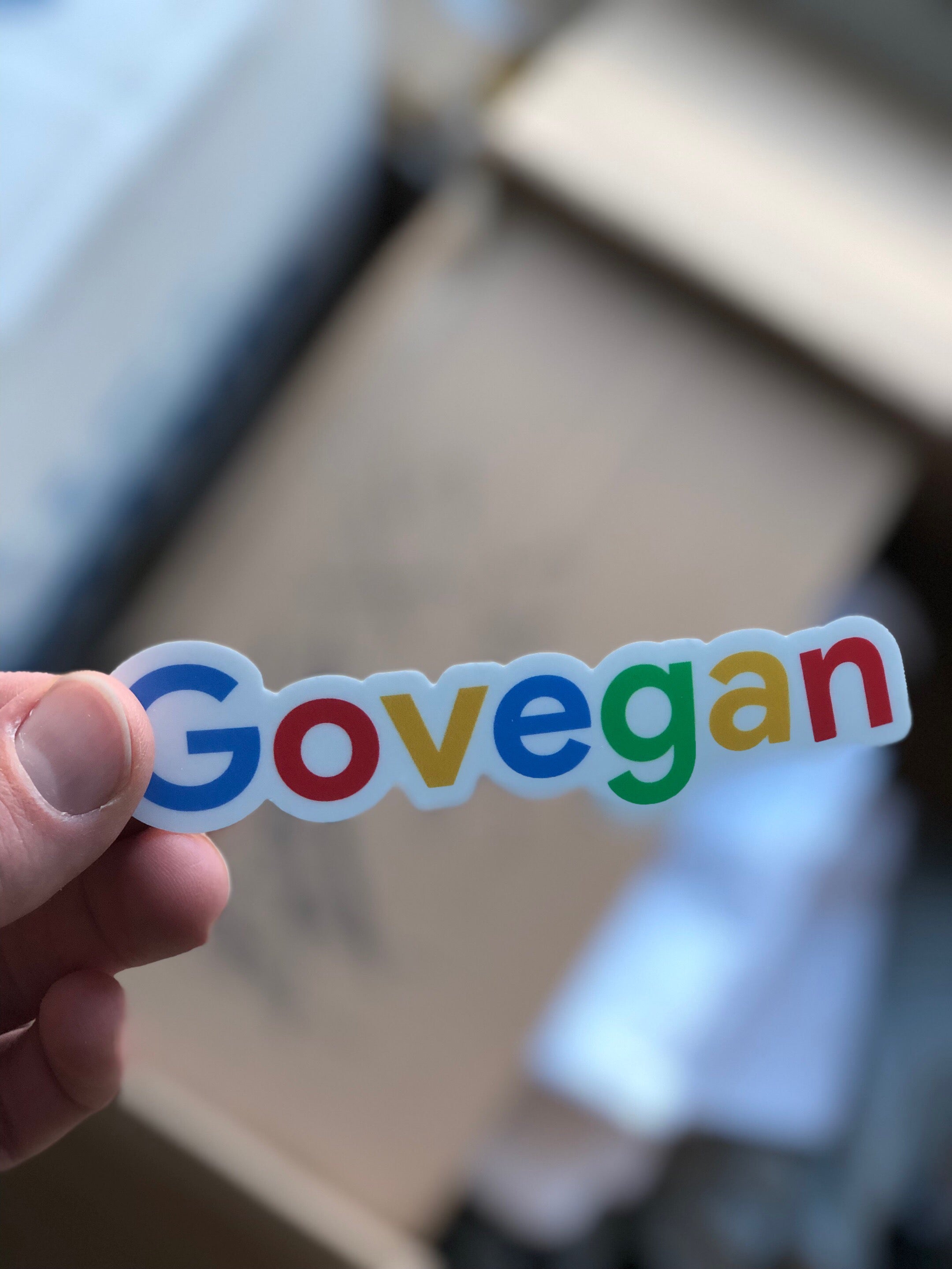 "Govegan" - Sticker