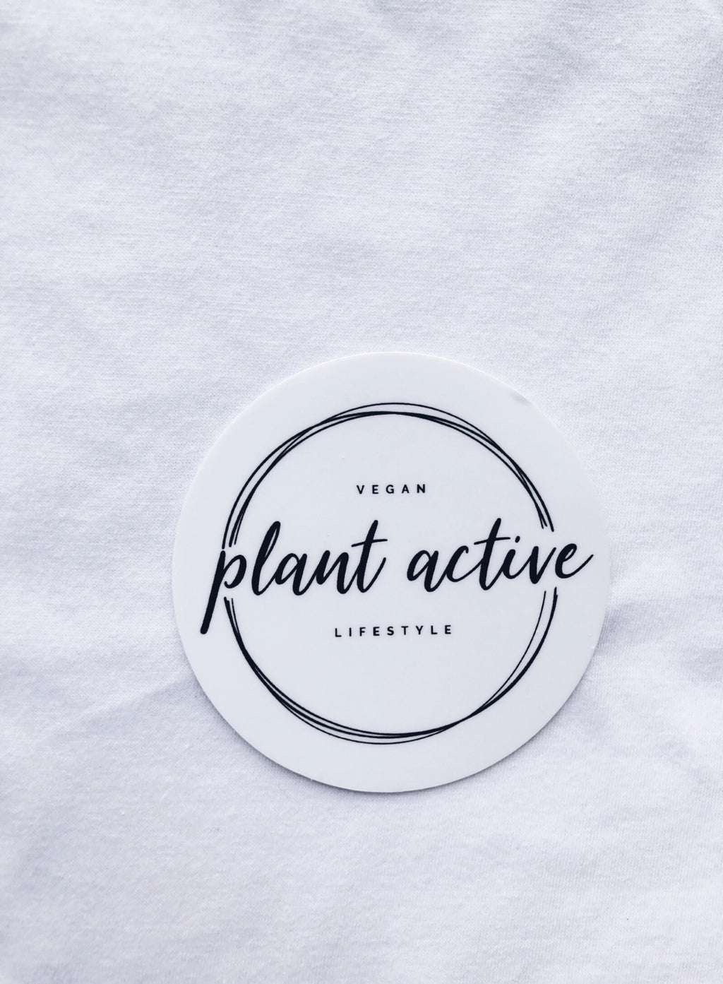 "Plant Active" - Logo Sticker